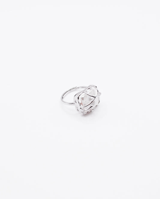 Lumi - 925 Sterling Silver ring with natural pearl