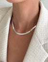 Tiphaine - 925 sterling silver chain necklace , silver color