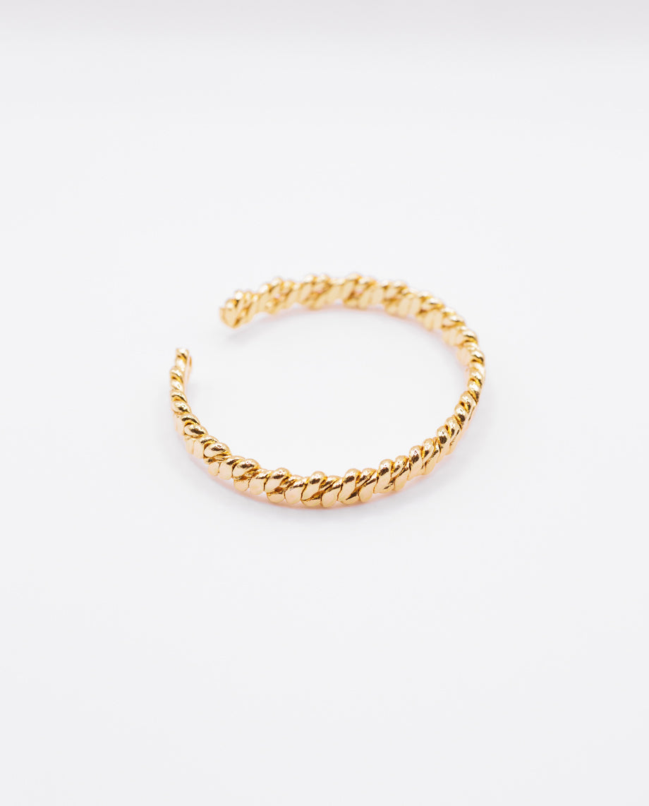 Evora - 18k gold plated sophisticated and modern bracelet