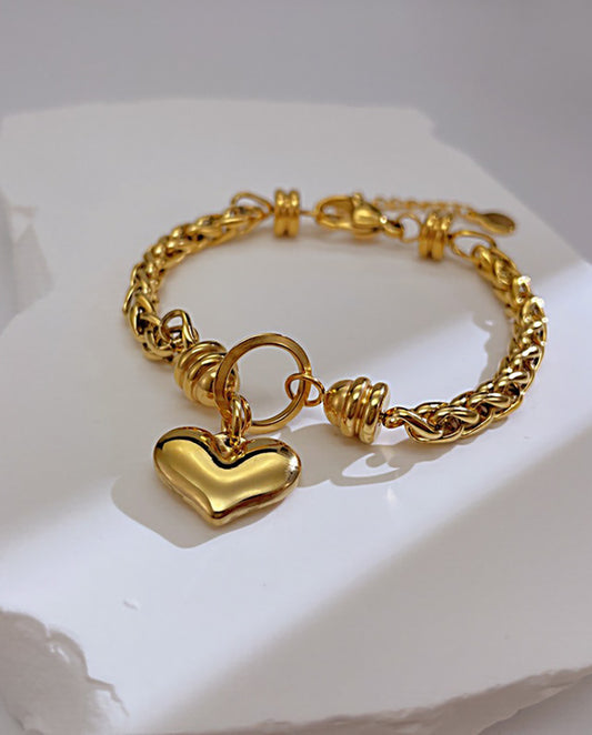 Wynter - 18k gold plated delicate gold-toned chain , gold color