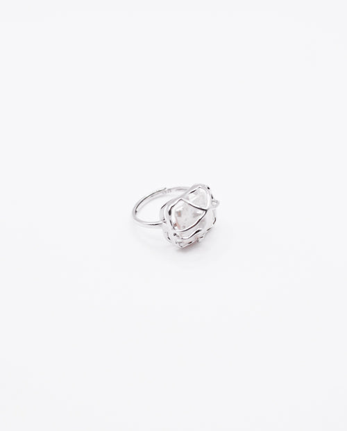 Lumi - 925 Sterling Silver ring with natural pearl