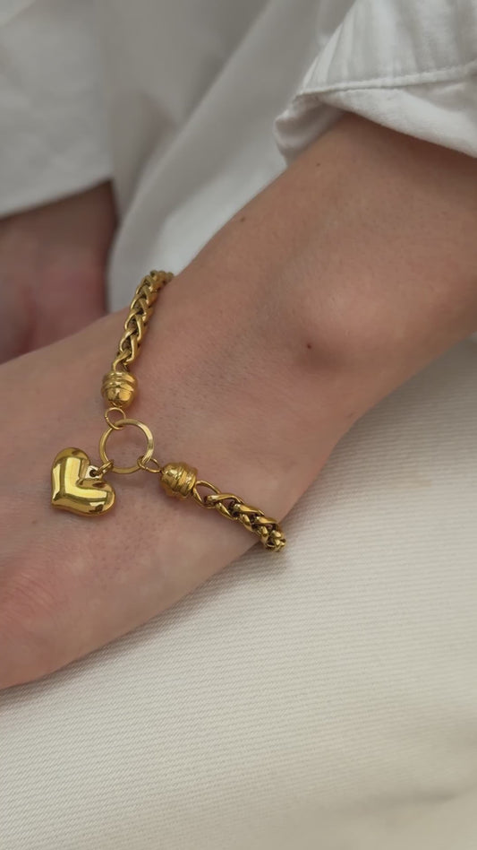 Wynter - 18k gold plated delicate gold-toned chain , gold color